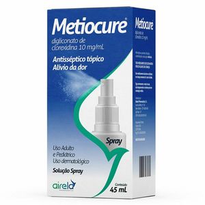 Mertiocure Solução Tópica Antisséptico Spray 10mg/ml 45ml