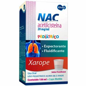 Nac Xarope Expectorante Infantil 20mg/ml 150ml