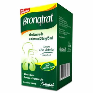 Bronqtrat Xarope Adulto Sabor Limão Mentolado 30mg/5ml 100ml