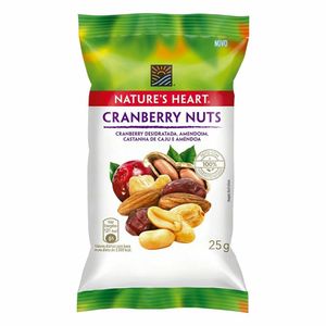 Natures Heart Snack Cranberry Nuts 25g