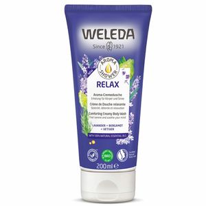 Sabonete Cremoso Weleda Aroma Shower Relax Lavanda 200ml