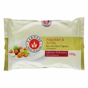 Farnese Algodão e Avelã Sabonete Hidratante 180g