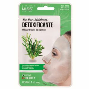 Kiss New York Máscara Facial Tea Tree Melaleuca