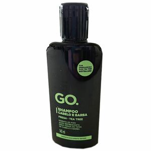 Go Man Shampoo para Barba Fresh Tea Tree 140ml