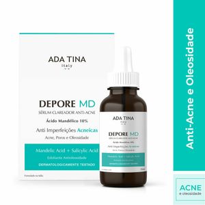 Ada Tina Depore MD Sérum Clareador Antiacne Facial 30ml