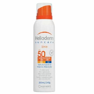 Protetor Solar Helioderm Suncare Spray Hertz FPS50 200mL