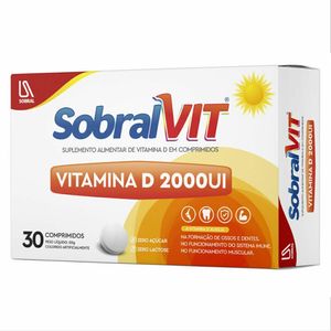 SobralVit D 2000UI 30 Comprimidos