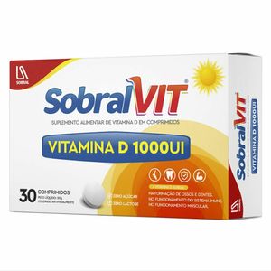 SobralVit D 1000UI 30 Comprimidos