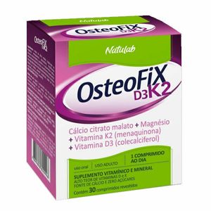 OsteoFix D3 K2 Natulab 30 Comprimidos