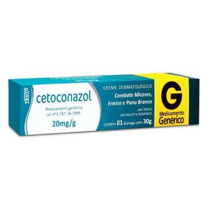 Cetoconazol Creme Dermatológico 30g Genérico Teuto