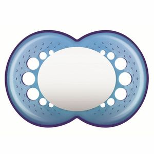 Chupeta MAM Original Bico Simétrico 16+Meses Tam 1 Azul
