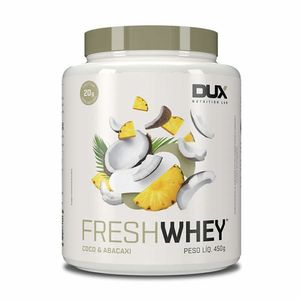 FreshWhey Dux Nutrition Sabor Abacaxi e Coco 450g