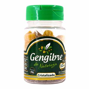 Bala de Gengibre da Natureza Cristalizado Tradicional 40g