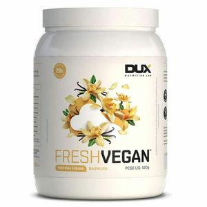 FreshVegan Dux Nutrition Sabor Baunilha Pote 520g