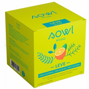 Chá Ritual Sowl Leve sachês 10x20g
