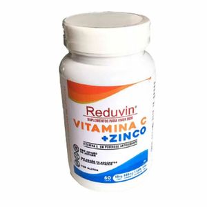 Reduvin Vitamina C + Zinco 500mg c/60 Cápsulas