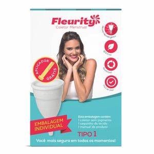 Coletor Menstrual Fleurity Tipo 1 (+30 Anos e ex Gestantes)