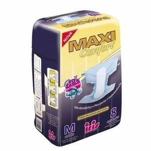 Fralda Geriátrica Maxiconfort M c/8 Unidades
