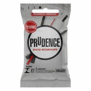 Preservativo Prudence Efeito Retardante com 3 unidades