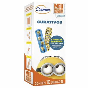 Curativo Cremer Minions com 10 unidades
