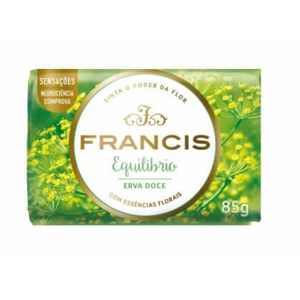 Sabonete Francis Flor De Erva Doce Verde 85G