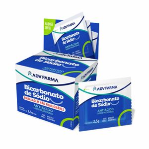 Bicarbonato de Sódio ADV 10 sachês 2,5g cada