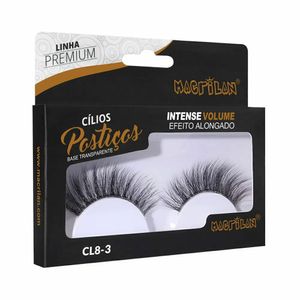Macrilan Cílios Postiços Intense Volume Efeito Alongado CL8-3