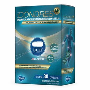 Condres AH Colágeno Tipo 2+Ácido Hialurônico 30 Cápsulas