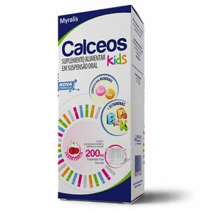 Calceos Kids Cereja Suspensão Oral 200ml