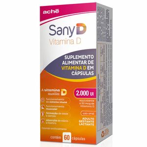 Sany D 2.000UI 60 Cápsulas