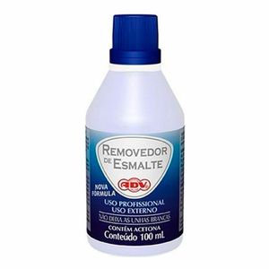 Acetona Removedor de Esmalte ADV 100ml Tampa Azul