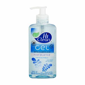 Álcool 70 Gel Antisséptico Hidratante 250ml Hi Clean Algas