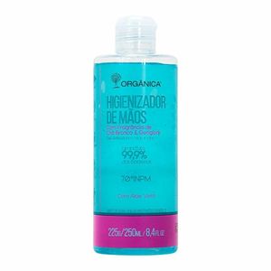Álcool 70 Gel Antisséptico Hidratante 250ml Orgânica Gengibr