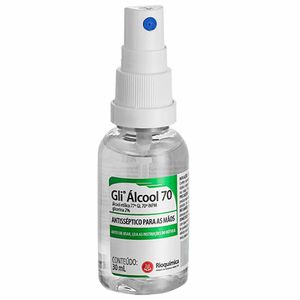 Álcool 70 Spray Antisséptico Gli Rioquímica 30ml