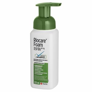 Álcool 70 Antisséptico para as Mãos Riocare Foam 225ml