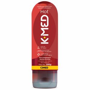 Lubrificante Íntimo K-Med Hot 200ml