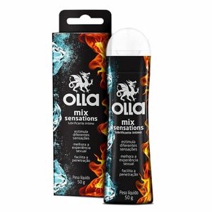 Lubrificante Íntimo Olla Mix Sensations Ice 50g