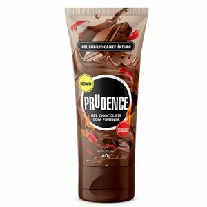 Lubrificante Íntimo Prudence Gel Chocolate Pimenta 60g