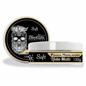 Pomada Modeladora BlackFix Soft Efeito Matte 130g