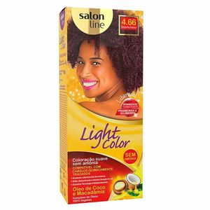 Tonalizante de Cabelo Salon Line Light Prof - Borgonha Intenso 4,66