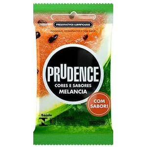 Preservativo Prudence Melancia com 3 unidades