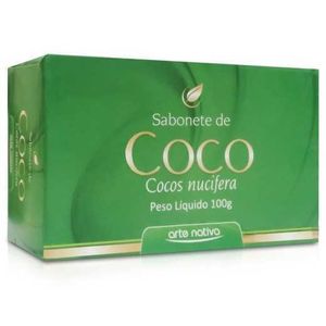 Sabonete Em Barra Arte Nativa Coco 100G