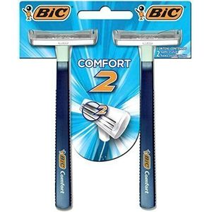 Aparelho De Barbear Bic comfort 2 Pele Normal com 2 unidades