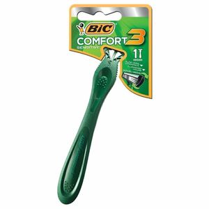 Aparelho De Barbear Bic comfort 3 Pele Sensivel com 1 Unidade