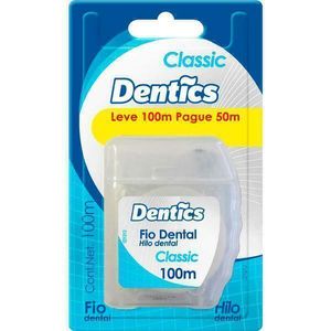 Fio Dental Dentics Classic Leve 100 Pague 50M