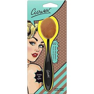 Pincel Curvex Oval Grande Número 2