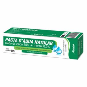 Pasta DÁgua Mentol Natulab 80g