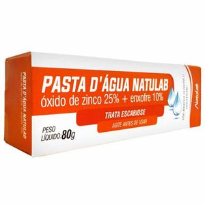 Pasta D'Água Enxofre Natulab 80g