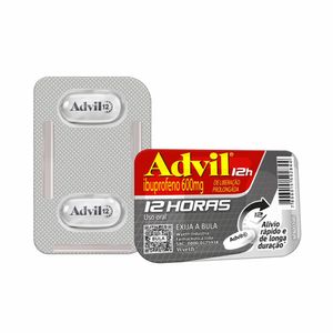 Advil 12h Liberação Prolongada 600mg 2 Comprimidos