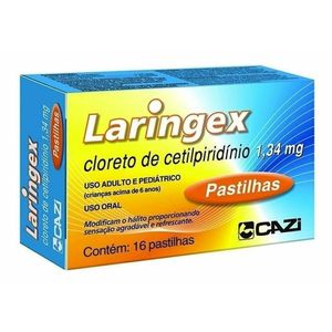 Laringex 16 Pastilhas